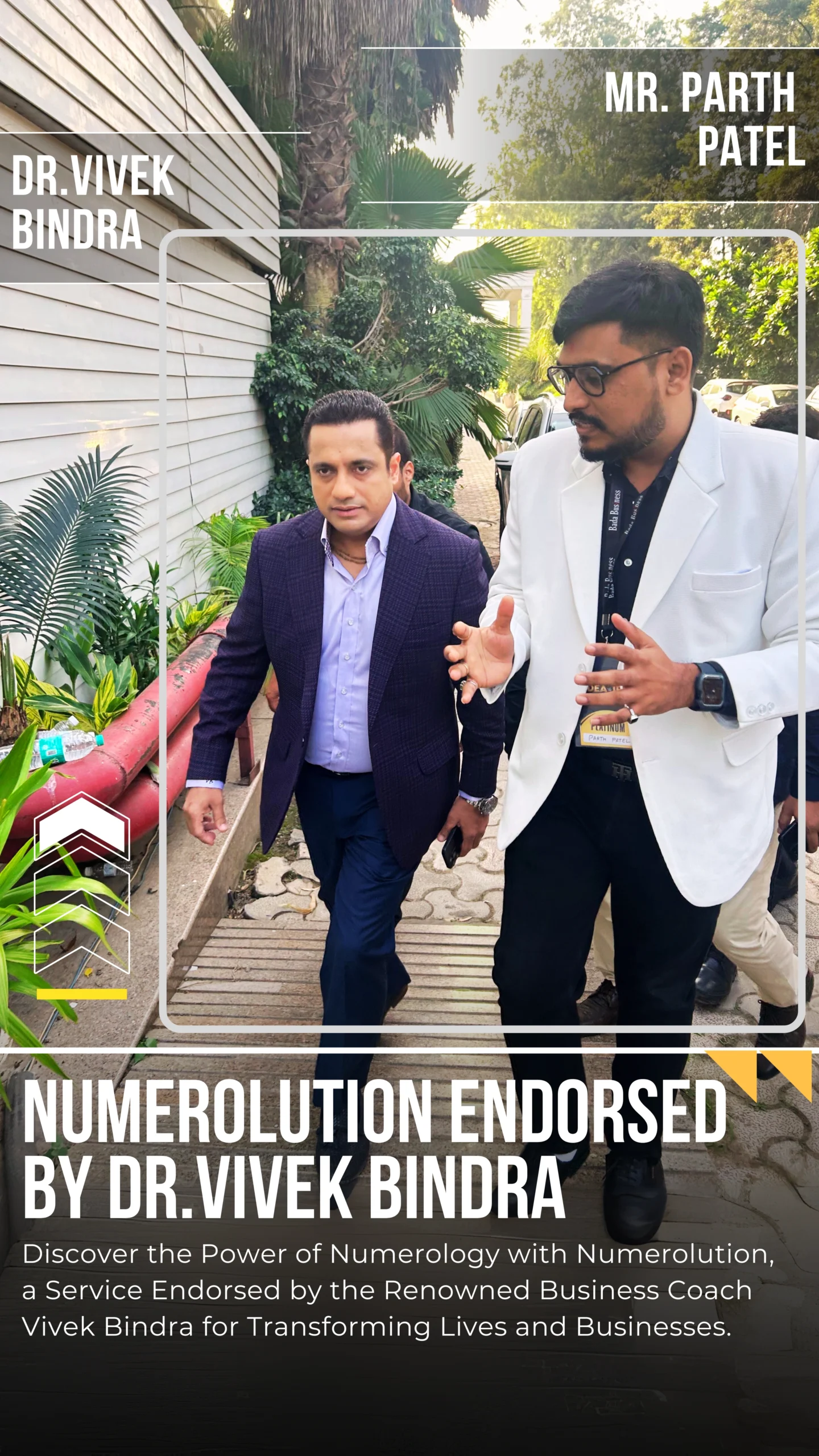VIVEK BINDRA X PARTHSIR